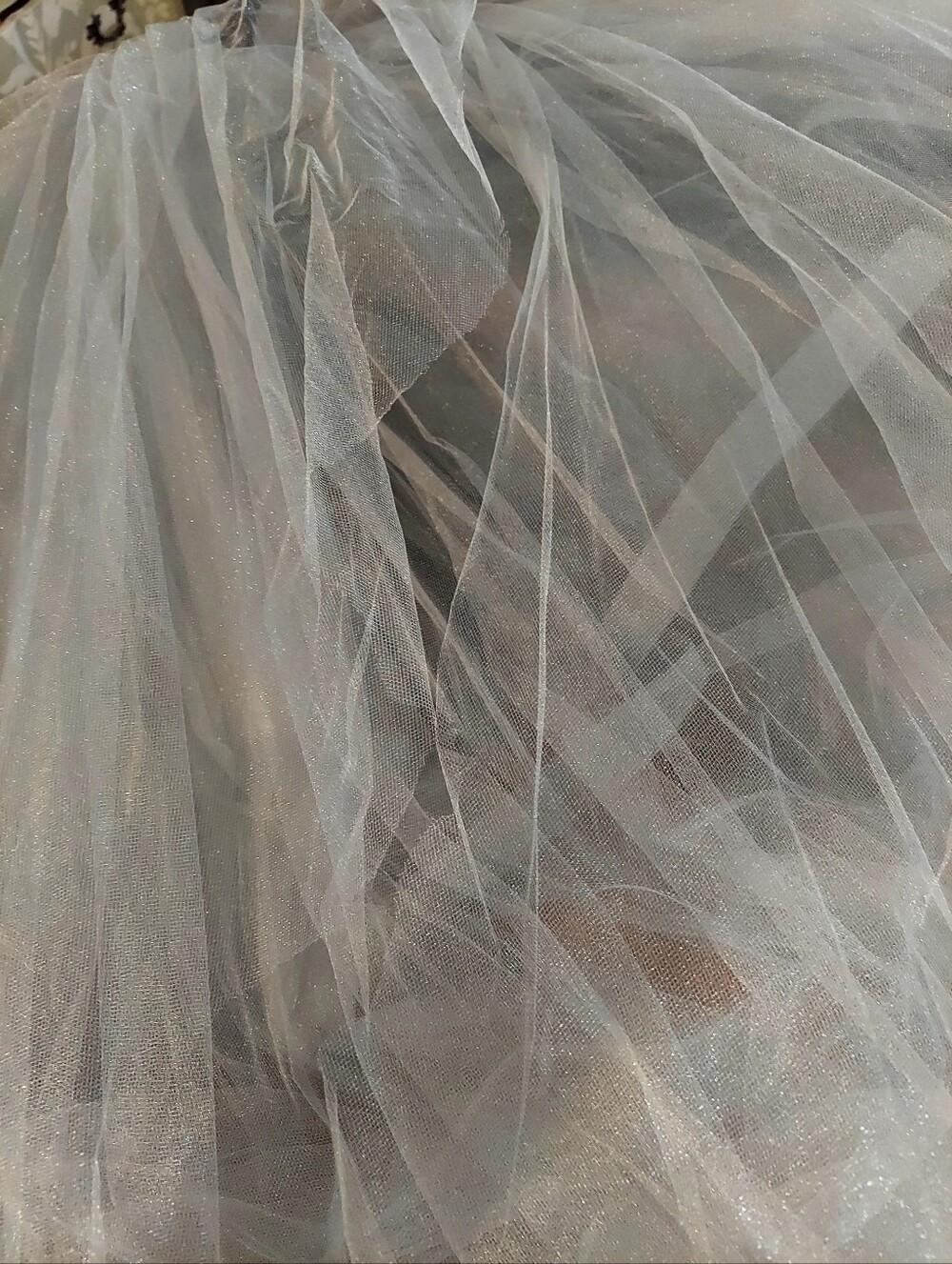 $12,990 OSCAR DE LA RENTA CLOUD BLUE TULLE RUNWAY GOWN US 2 S - Picture 14 of 16